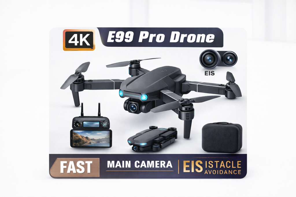 New E99Pro RC Drone 4K