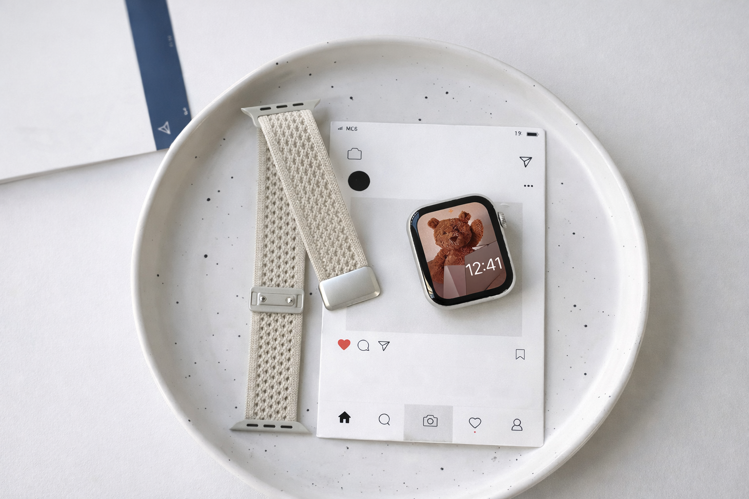 Nylon Magnetic Strap for Apple Watch